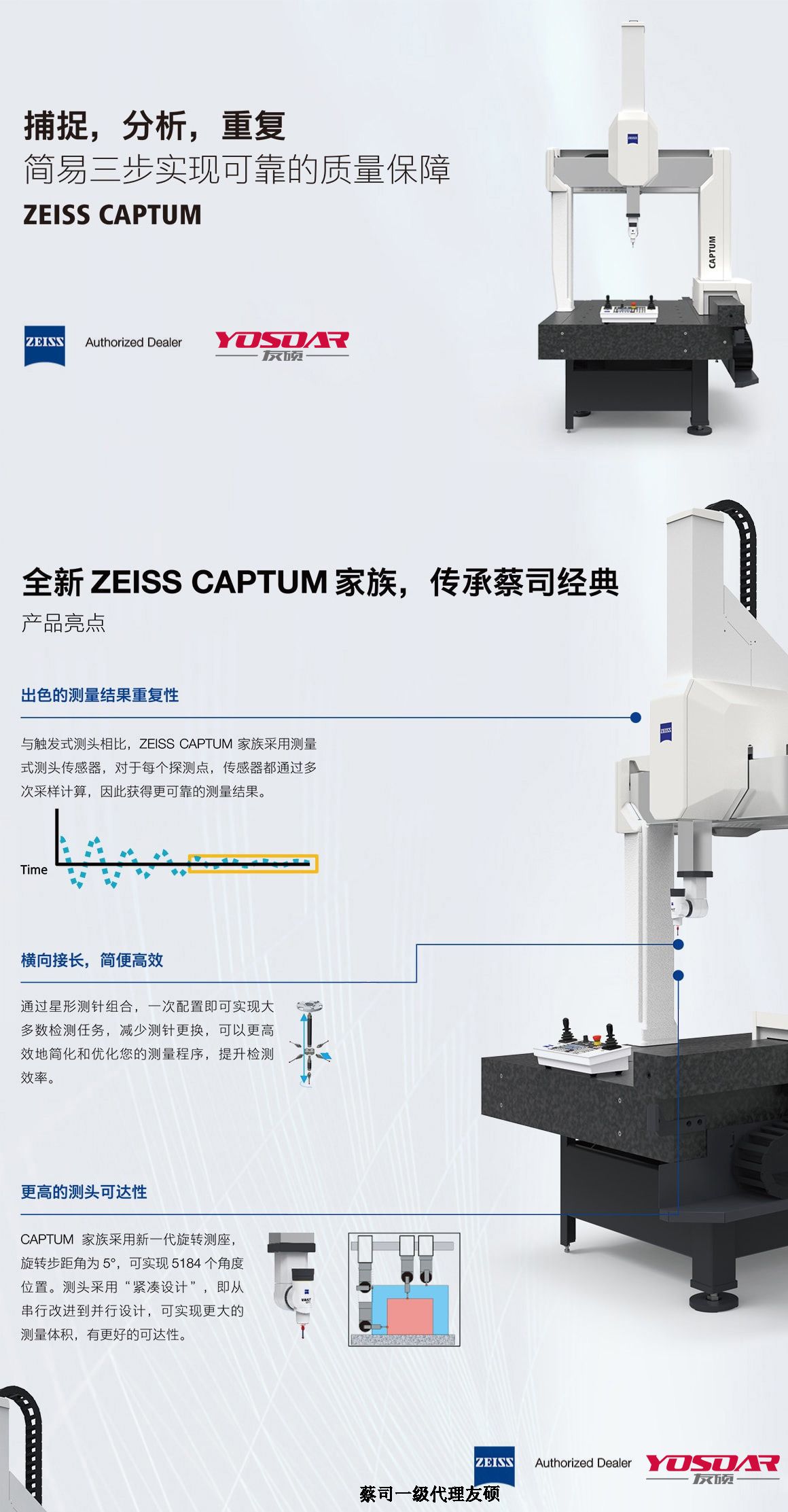 营口蔡司三坐标CAPTUM